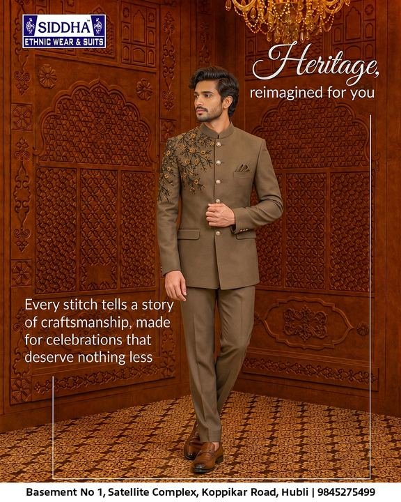 Heritage, reimagined — tan — Jodhpuri