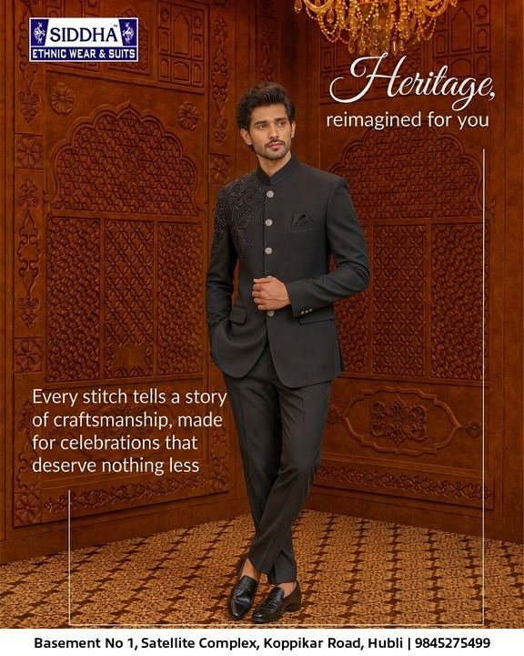 Heritage, reimagined — black — Jodhpuri