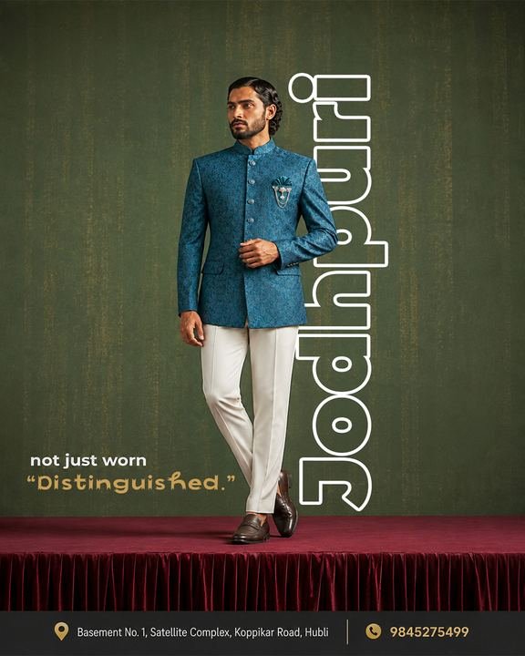 Not just worn. Distinguished. — Jodhpuri