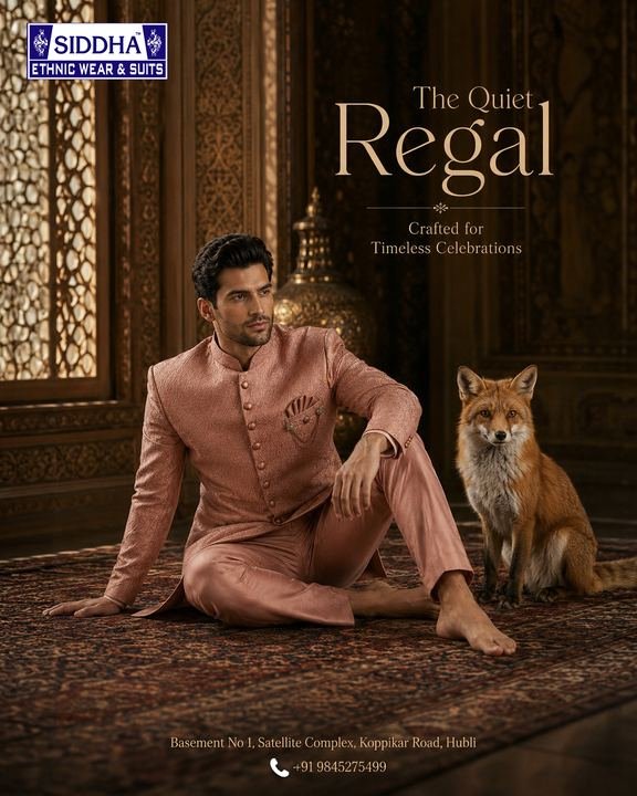 The Quiet Regal II — Sherwanis