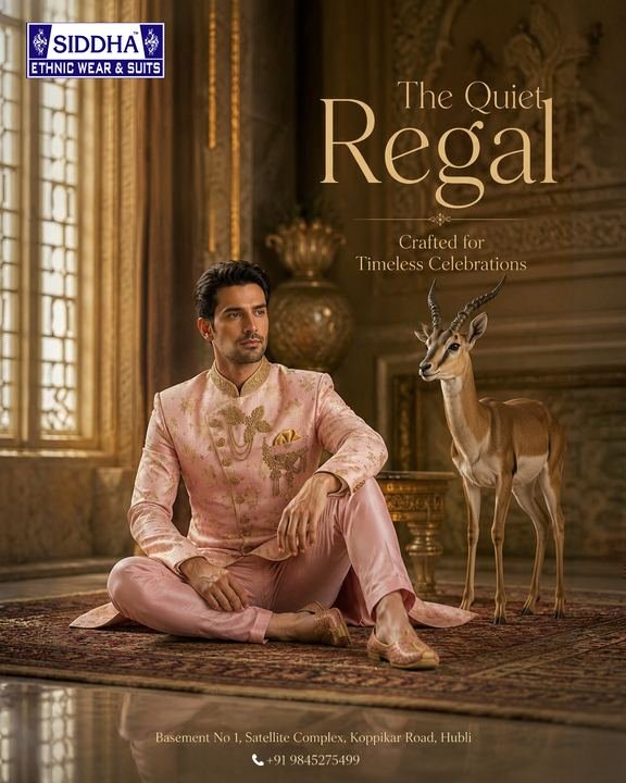 The Quiet Regal III — Sherwanis