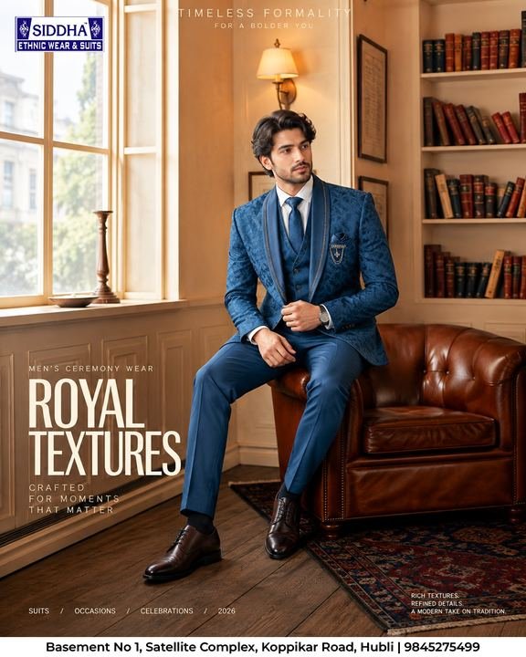 Royal Textures — Suits