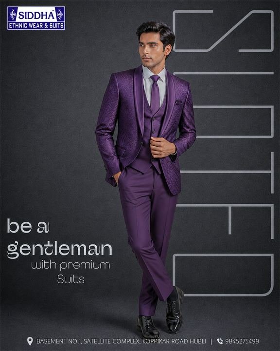 Suited — plum — Suits