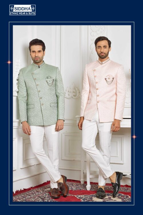 Smartfashions New Stylish Etnic Designer Collection of Premium Quality  Fabric Green Bandhgala Jodhpuri Suit for Men. - Etsy